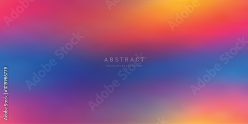 Abstract Color vector banner. Pastel gradient  pattern. Blurred light fuzz colorful gradient background. Vector soft horizontal backdrop