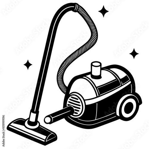 vacuum cleaner isolated on white