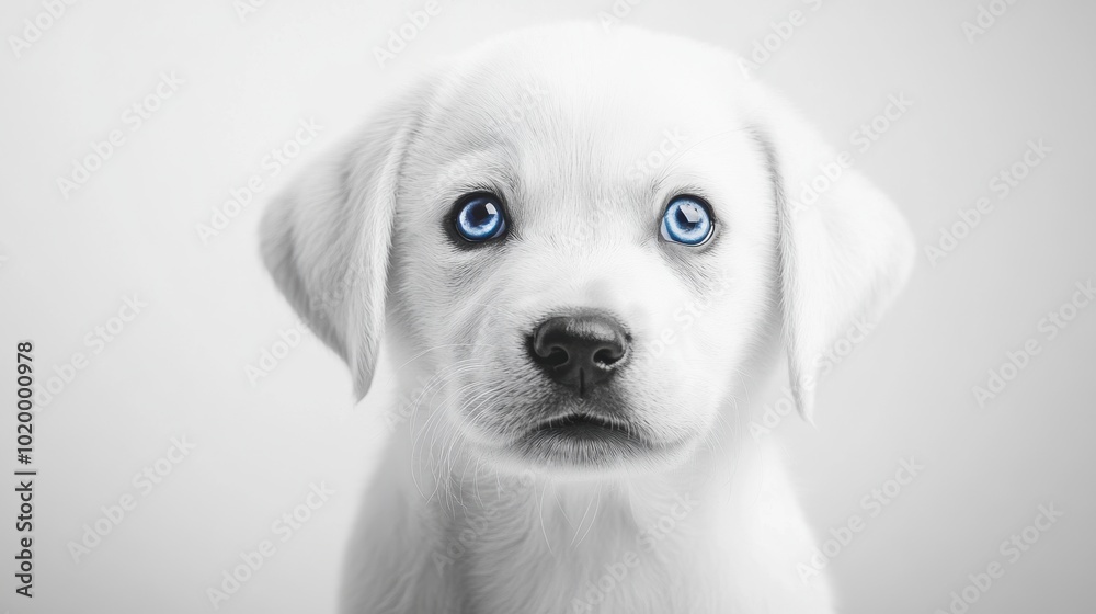 Puppy Portrait. Puppy Portrait.