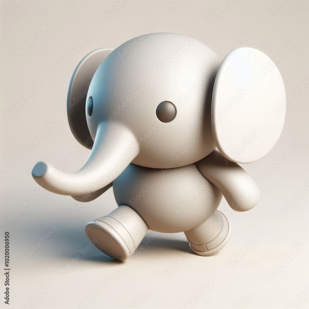 3d Cute Baby Elephant 3d Cute Baby Elephant