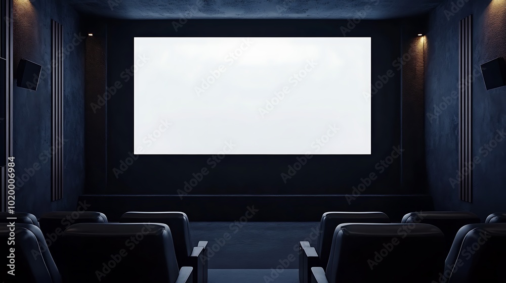 Fototapeta premium Home Theater Room