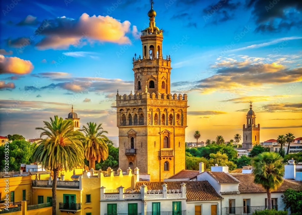Stunning Tower of Gold in Seville Capturing the Essence of Spanish Architecture and Culture Stunning Tower of Gold in Seville Capturing the Essence of Spanish Architecture and Culture