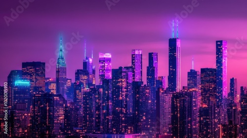 Wallpaper Mural The Vibrant City Skyline Torontodigital.ca