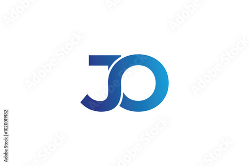 JO letter jo logo icon