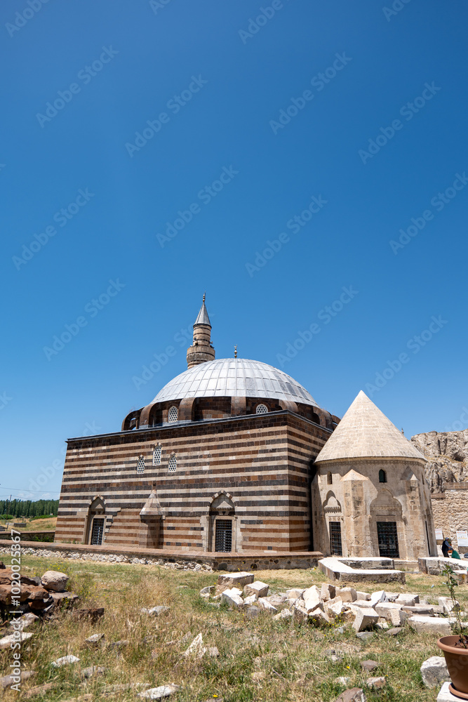 Husrev Pasha Mosque, a famous historic mosque in Van, Turkey. Husrev Pasha Mosque, a famous historic mosque in Van, Turkey.