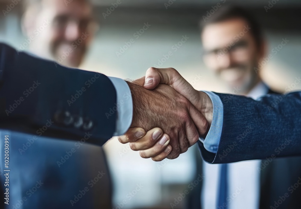 Business Handshake. Business Handshake.