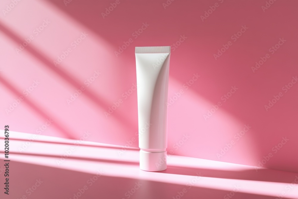 White Tube Mockup. White Tube Mockup.