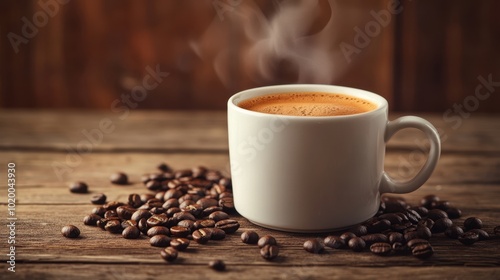 The Cup of Fresh Coffee