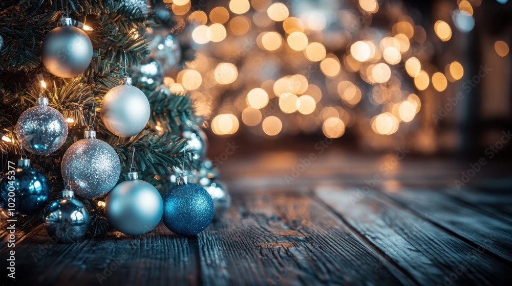 Fototapeta premium The Christmas Tree Decorations