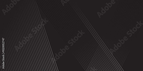 Modern black dark carbon for abstract background and presentation design. Modern Dark futuristic geometric background. Futuristic hi-technology concept. Black lighting background with diagonal stripes
