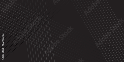 Modern black dark carbon for abstract background and presentation design. Modern Dark futuristic geometric background. Futuristic hi-technology concept. Black lighting background with diagonal stripes
