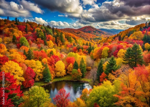 Vibrant Autumn Leaves and Scenic Landscapes Perfect for Fall Wallpapers and Seasonal Decor Ideas