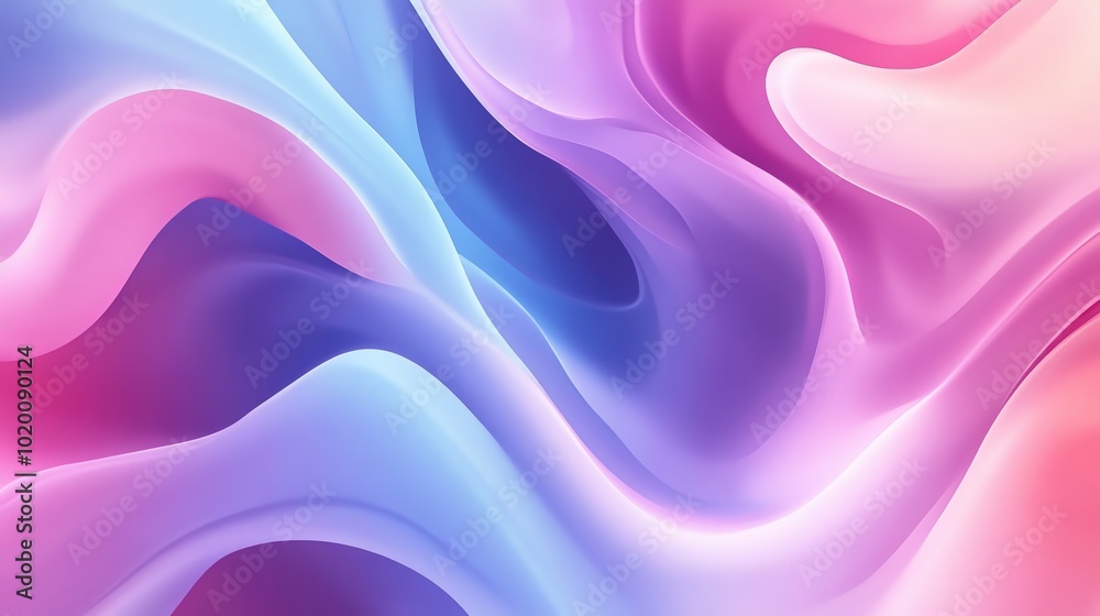Obraz premium A pack of abstract backgrounds with soft gradients and organic shapes, ideal for web design and presentations