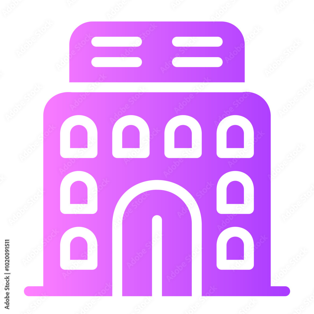apartment Gradient icon apartment Gradient icon