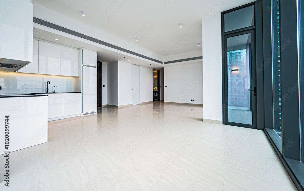 open plan kitchen at luxury condo in Sathorn / Bangkok open plan kitchen at luxury condo in Sathorn / Bangkok