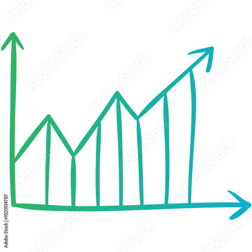 Business infographics icons with different diagram vector illustration. Abstract data visualization, marketing charts and graphs. Business statistics, planning and analytics, forecasting growth rates