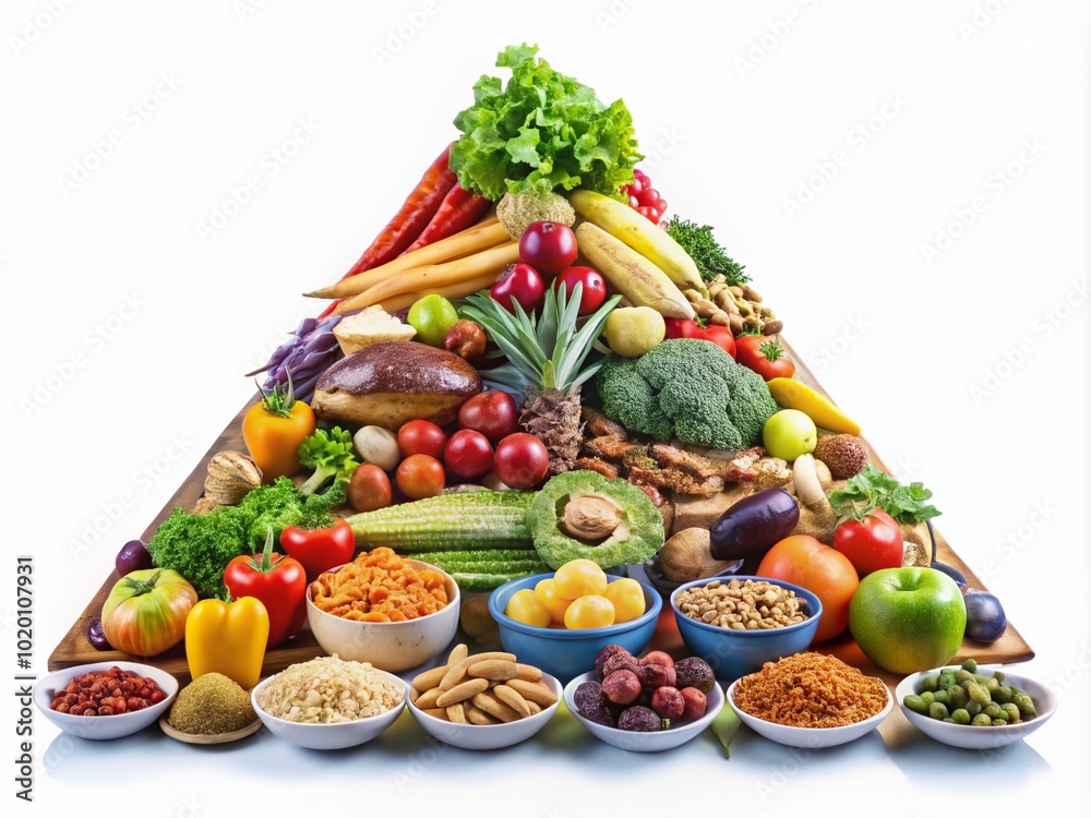 Visual Guide to the Mediterranean Diet Pyramid for Healthy Eating and Nutritional Balance Visual Guide to the Mediterranean Diet Pyramid for Healthy Eating and Nutritional Balance