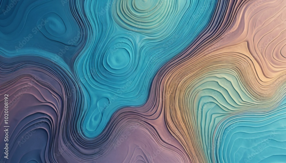 Abstract Topographic Maps Abstract Topographic Maps