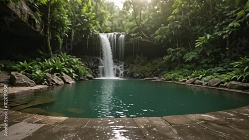 waterfall in the forest