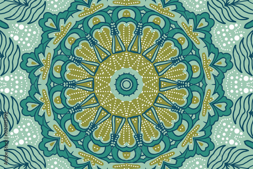 mandala design illustration for background