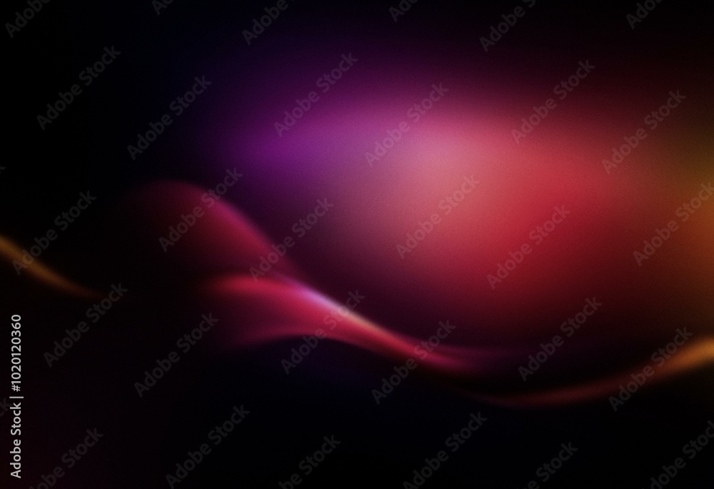 Obraz premium Abstract gradient background with subtle grainy texture and a wave-like design.
