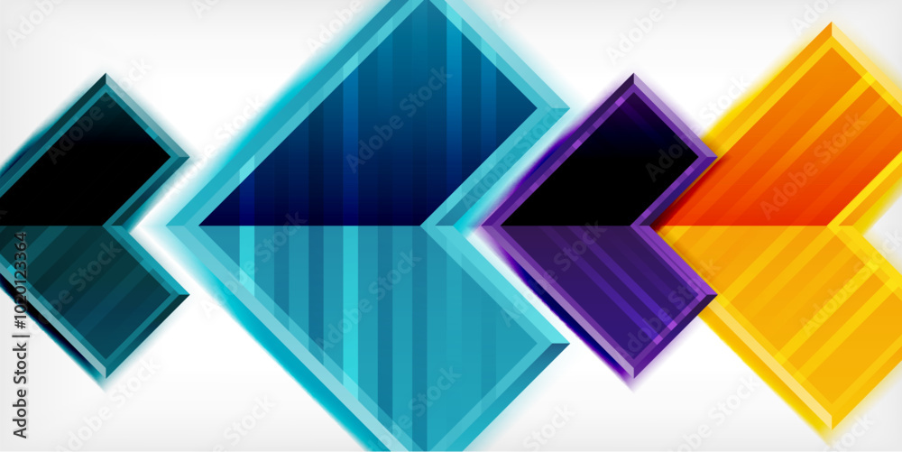 Arrow symbols created with 3d effects and line texture geometric abstract background Arrow symbols created with 3d effects and line texture geometric abstract background