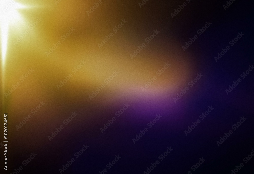 Grainy, abstract design with a golden gradient that fades to purple. Grainy, abstract design with a golden gradient that fades to purple.