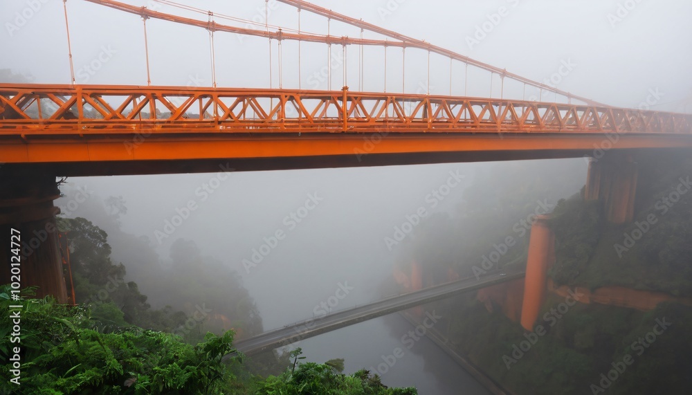 Fototapeta premium below bridges river side