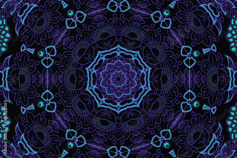 mandala design illustration for background