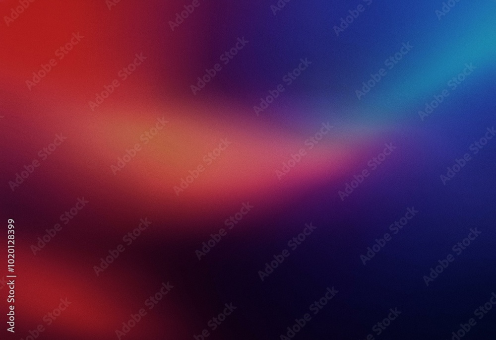 An abstract design with a grainy texture featuring a gradient of colors from red to purple to blue. An abstract design with a grainy texture featuring a gradient of colors from red to purple to blue.
