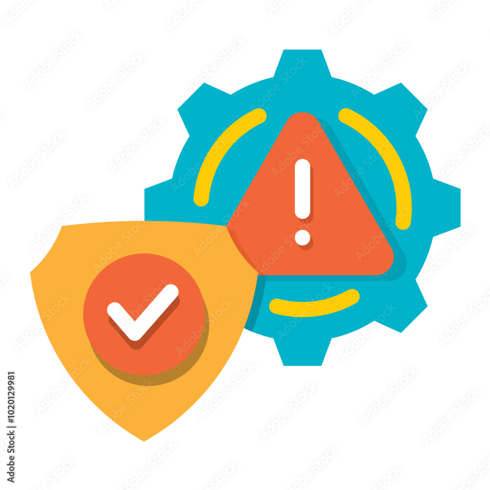 Obraz premium Risk Management Icon