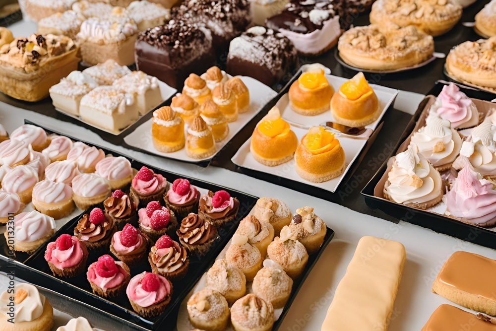 Fototapeta premium Bakery Desserts