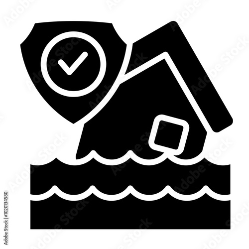 Natural Disaster Insurance Icon