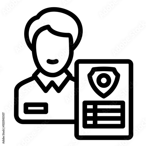 Insurance Agent Icon