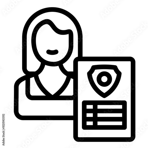 Insurance Agent Icon