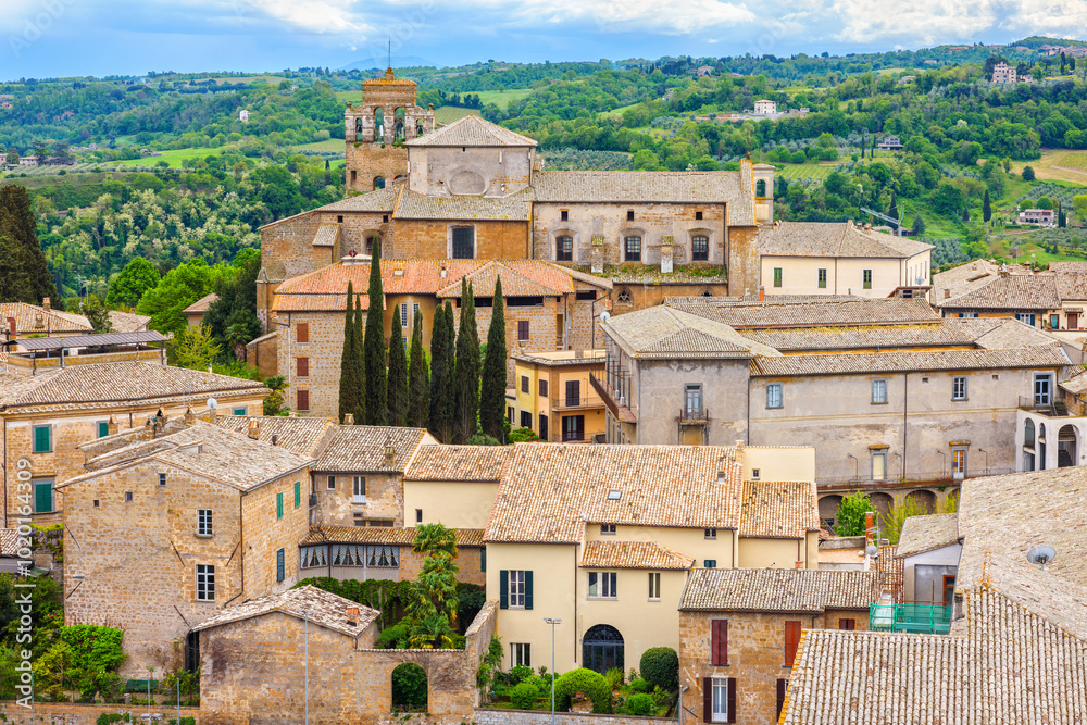 Orvieto townscape. Umbria, Italy