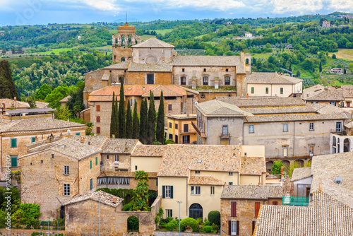 Obraz na płótnie Orvieto townscape. Umbria, Italy w salonie
