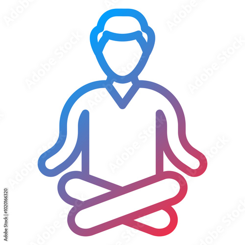 Meditation Icon Style