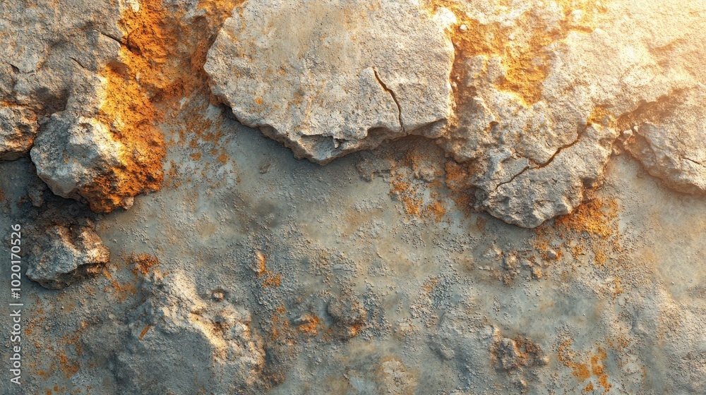Textured surface with cracked earth and rust-like details. Textured surface with cracked earth and rust-like details.