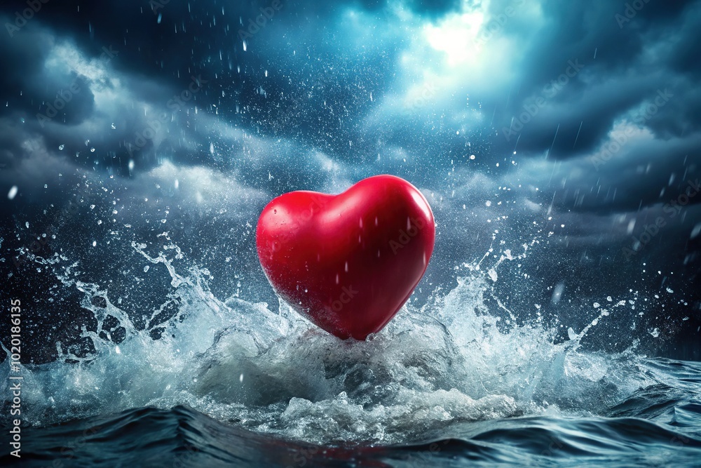 Heart in Stormy Waters - Evoking Isolation and Melancholy