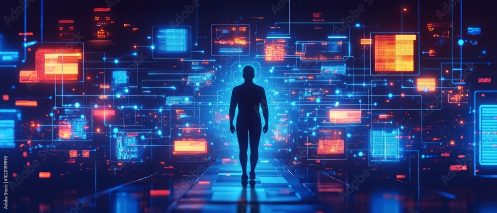 Holographic User Journey, Digital Experience Platforms DXP Holographic User Journey, Digital Experience Platforms DXP