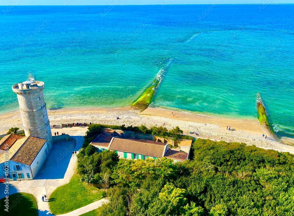 Φωτογραφία view of a island of Ile de Re in France
