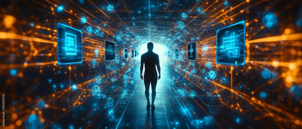 Holographic User Journey, Digital Experience Platforms DXP Holographic User Journey, Digital Experience Platforms DXP