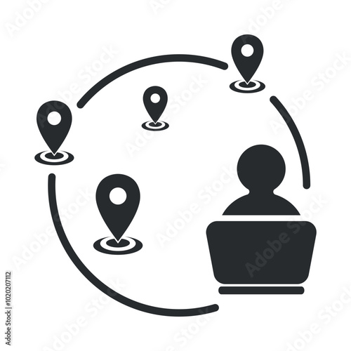 Work anywhere icon