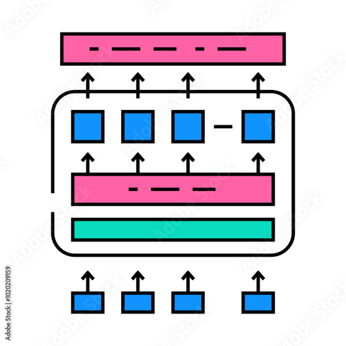 bert bidirectional encoder representations transformers line icon vector. bert bidirectional encoder representations transformers sign. isolated symbol illustration