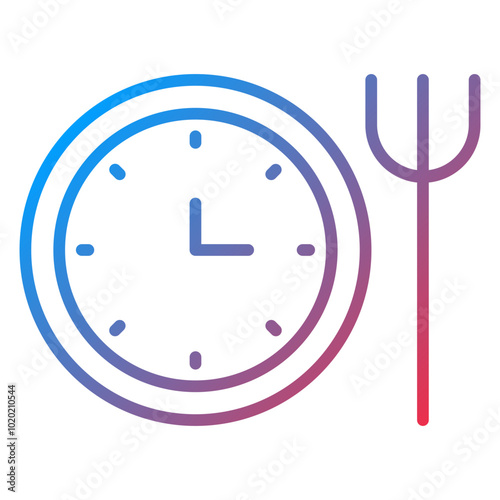 Eating Slowly Icon Style