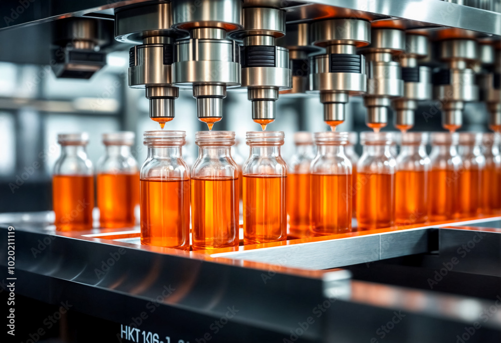 Automazione di riempimento dei liquidi all'avanguardia- Produzione di fiale di alta qualità Automazione di riempimento dei liquidi all'avanguardia- Produzione di fiale di alta qualità