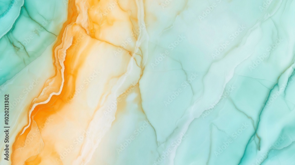 Closeup of Abstract Marble Pattern With Soft Earth Tones and Vibrant Highlights Closeup of Abstract Marble Pattern With Soft Earth Tones and Vibrant Highlights