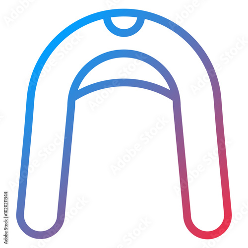 Mouthguard Icon Style