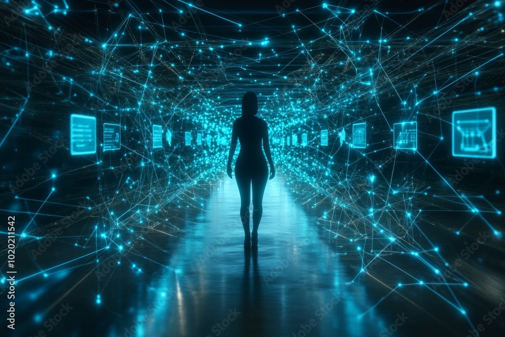 Holographic User Journey, Digital Experience Platforms DXP Holographic User Journey, Digital Experience Platforms DXP